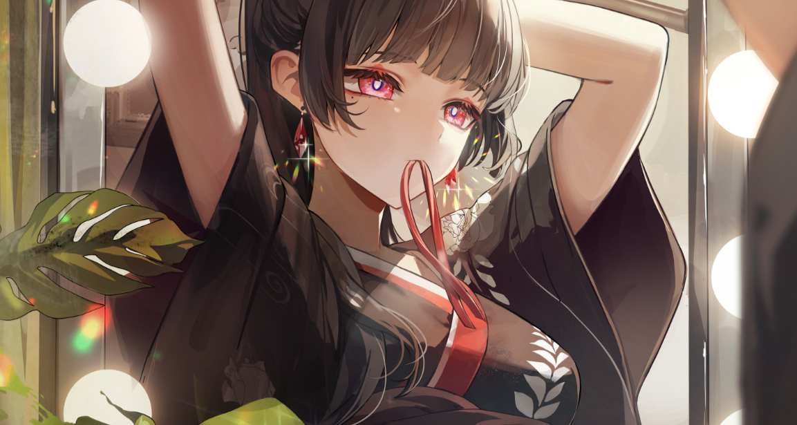 和服高马尾千咲好优雅~ | 【Pixiv】人气榜12月第1期