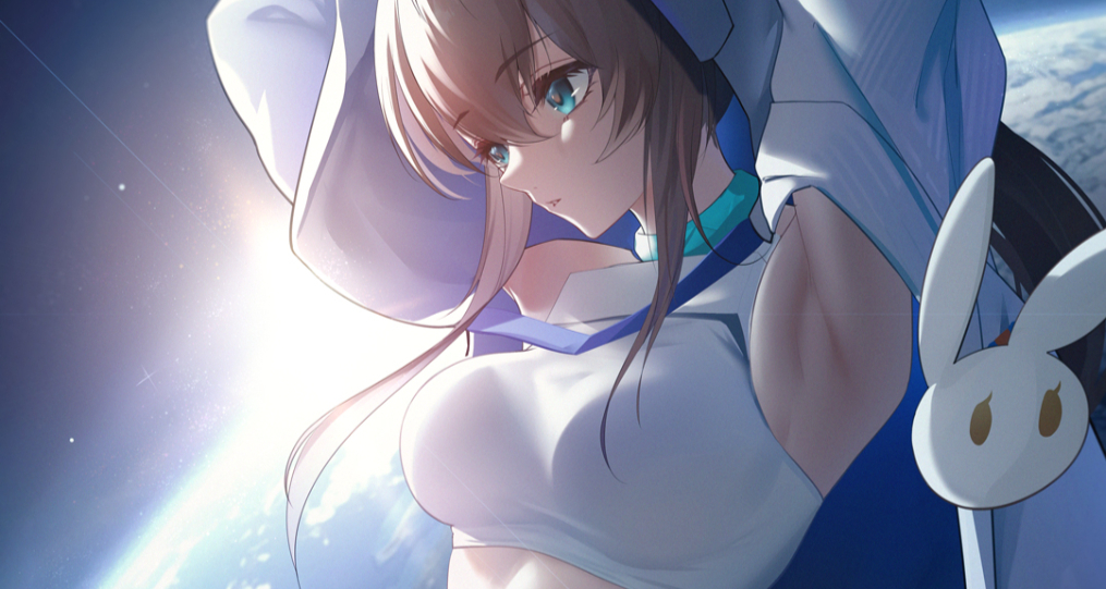 明日方舟阿米娅美图：祝我们尊贵的罗德岛CEO生日快乐！！