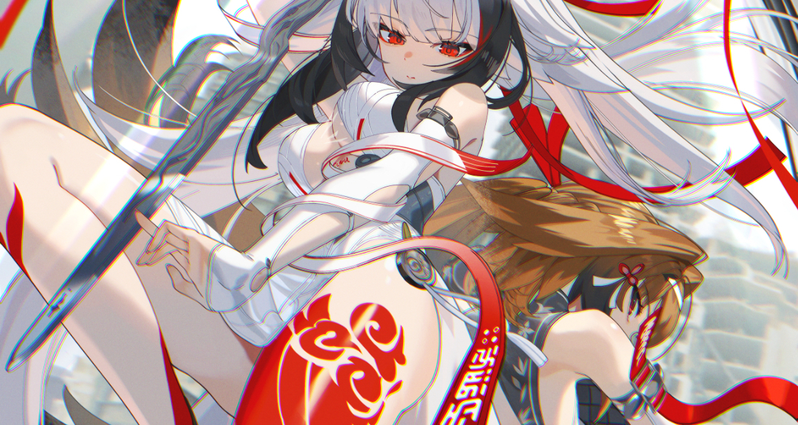 绝区零叶瞬光美图：性感温柔师姐！白发红瞳病娇！双形态赛高！