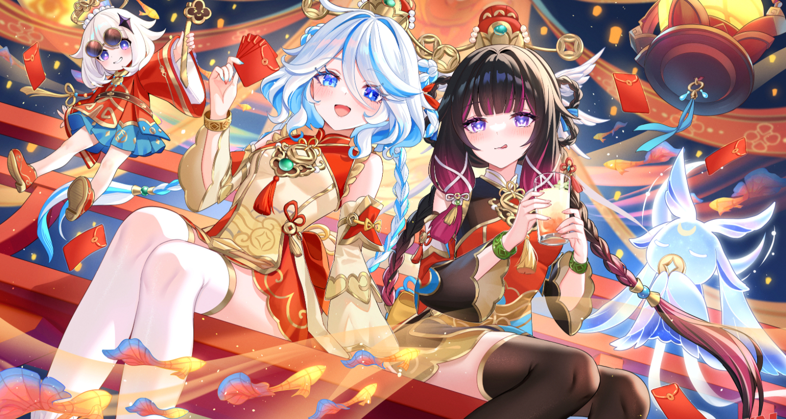 马年一马平川！烦恼“腿腿腿”！好运来来来！|【Pixiv】人气榜2月第4期
