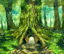 森の中で-森ドア