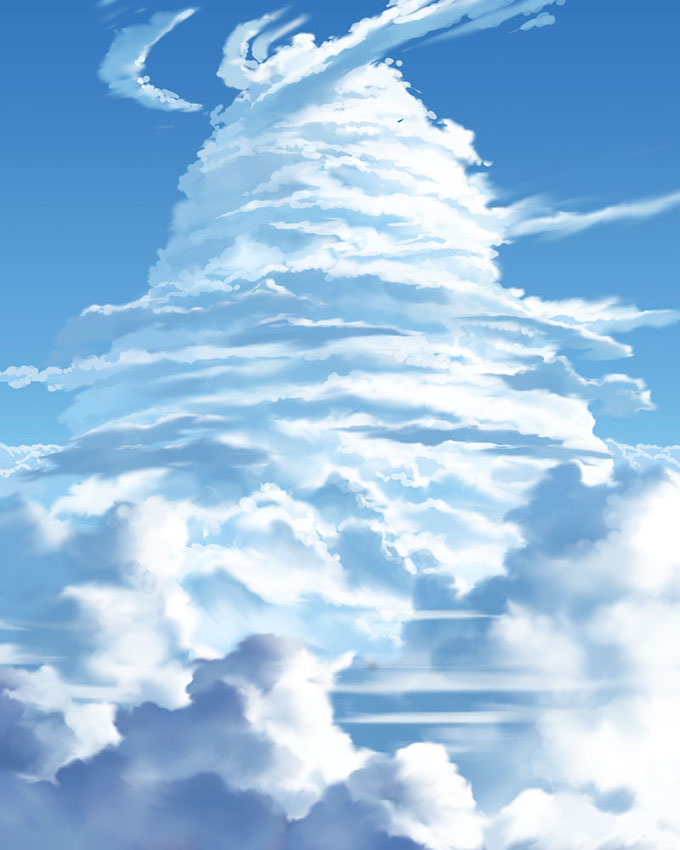 雲插画图片壁纸