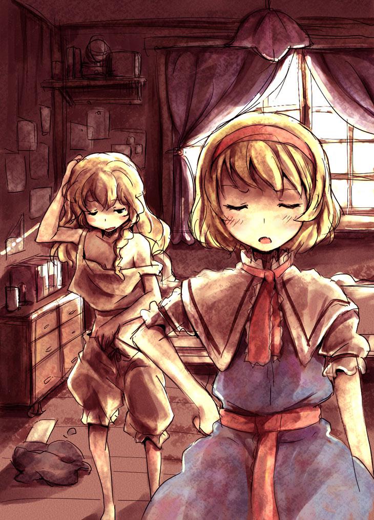 幻想素描爱丽丝和魔理沙