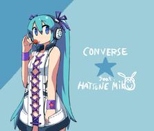 CON×Miku-初音未来Converse