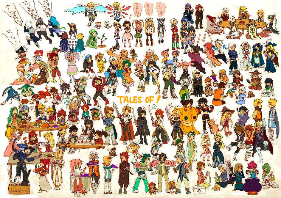 Tales of !!插画图片壁纸