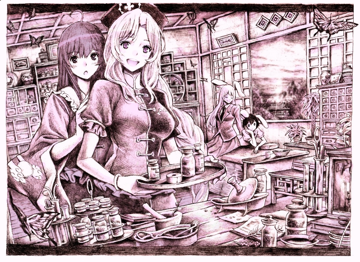 八意診療奇譚插画图片壁纸