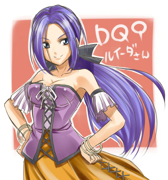 DQ9的路易达太漂亮了插画图片壁纸