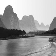 中国桂林风景插画图片壁纸