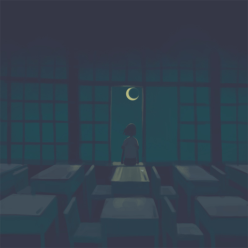 sketch012::Moonlight插画图片壁纸