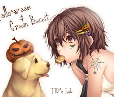 Halloween＆Cream Biscuit