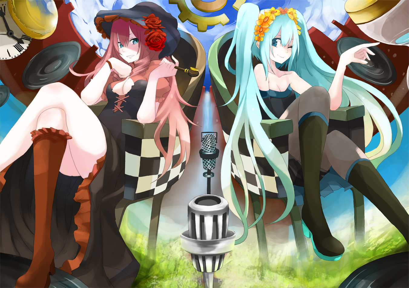 Gospelic Ichizero Girls插画图片壁纸