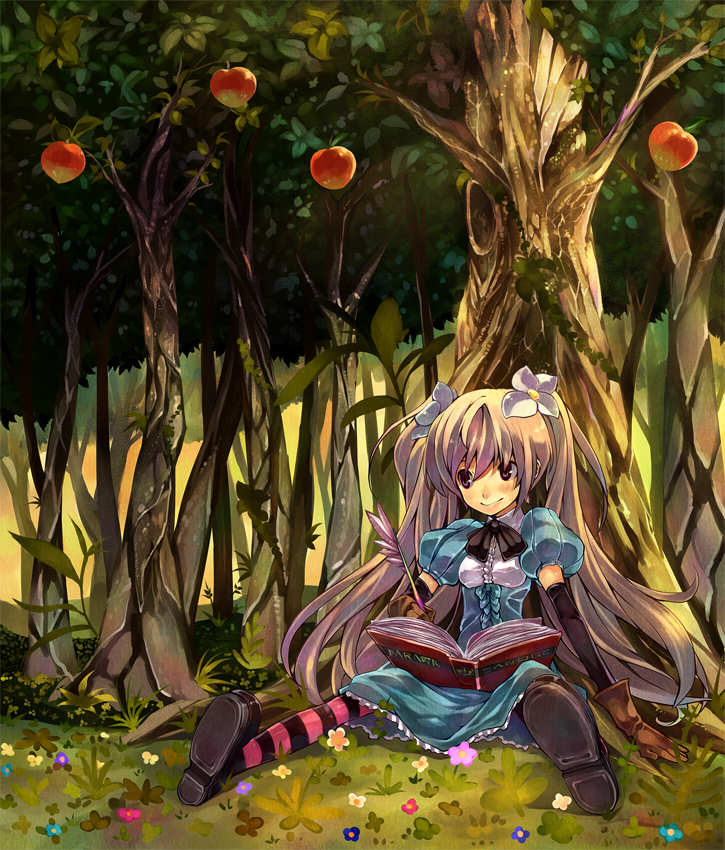 画画儿的姑娘。-お絵描き娘2009原创