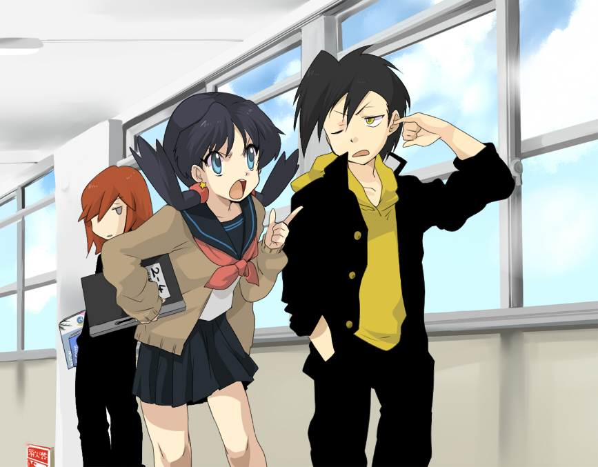「……またやってる」