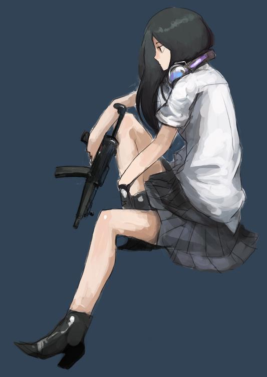 mp5插画图片壁纸
