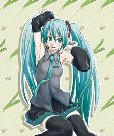 初音未来插画图片壁纸