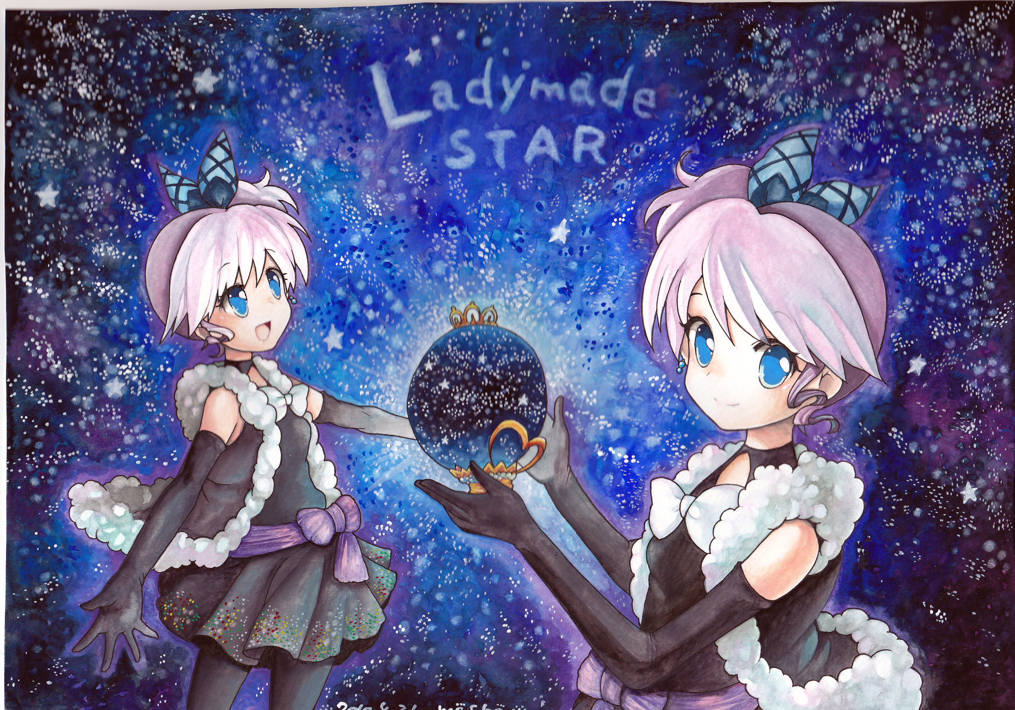 Ladymade STAR插画图片壁纸