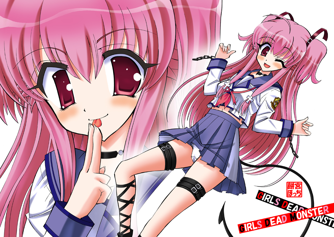 狂暴的白痴孩子！柚子的猛攻！（AngelBeats!）