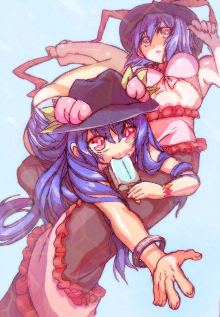 衣玖先生和天子在天界悠闲的日常生活