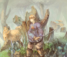 森林中-最终幻想战略版獅子戦争