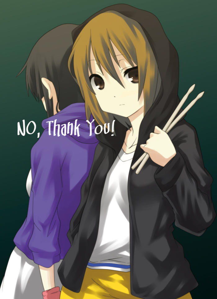 [律×澪]NO, Thank You![轻音少女!!]插画图片壁纸