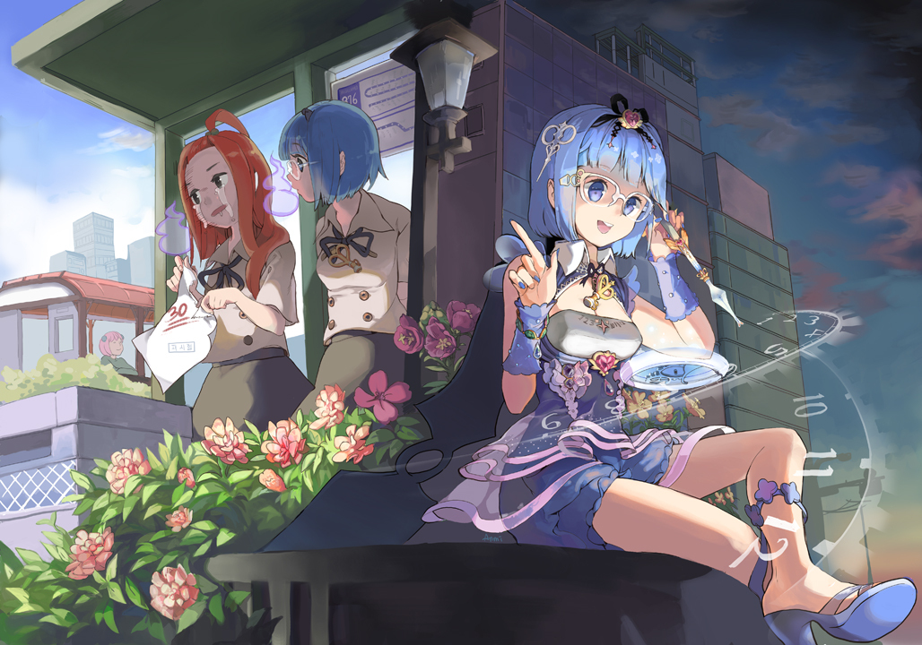 変身少女插画图片壁纸