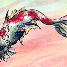 DragonFish插画图片壁纸