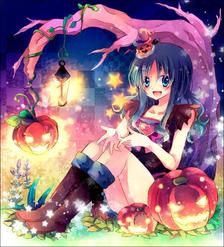 Halloween☆插画图片壁纸