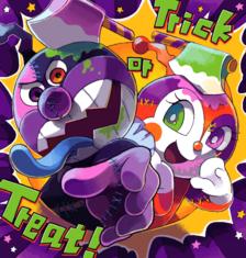 Trick or Treat！！插画图片壁纸