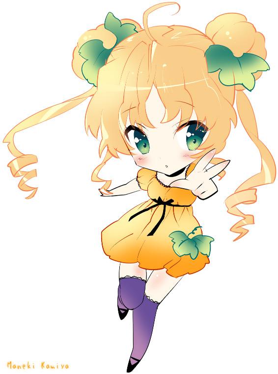 小南瓜拟人化竖图