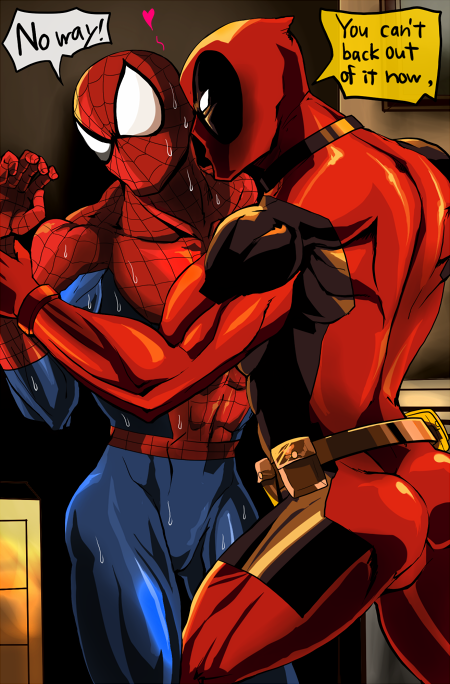 但是拒绝-スパイダーマン死侍