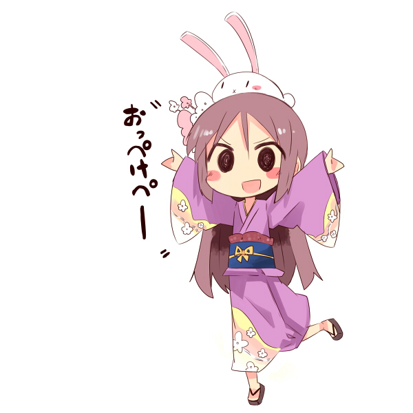 あけおめ-正月\(`･ワ･´)/<おっぺけぺー