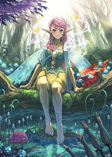Fairy Field插画图片壁纸