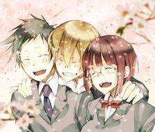 樱花树-来良三人組一緒に花見でもどうですか?