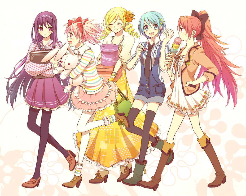 魔法少女也是女孩子嘛。头像同人高清图