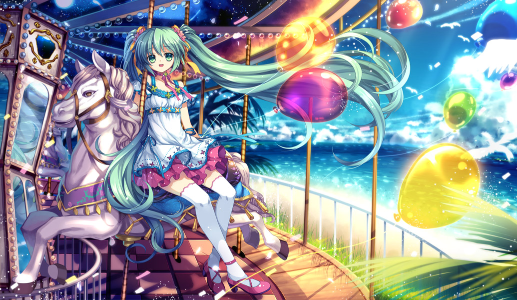 初音未来插画图片壁纸