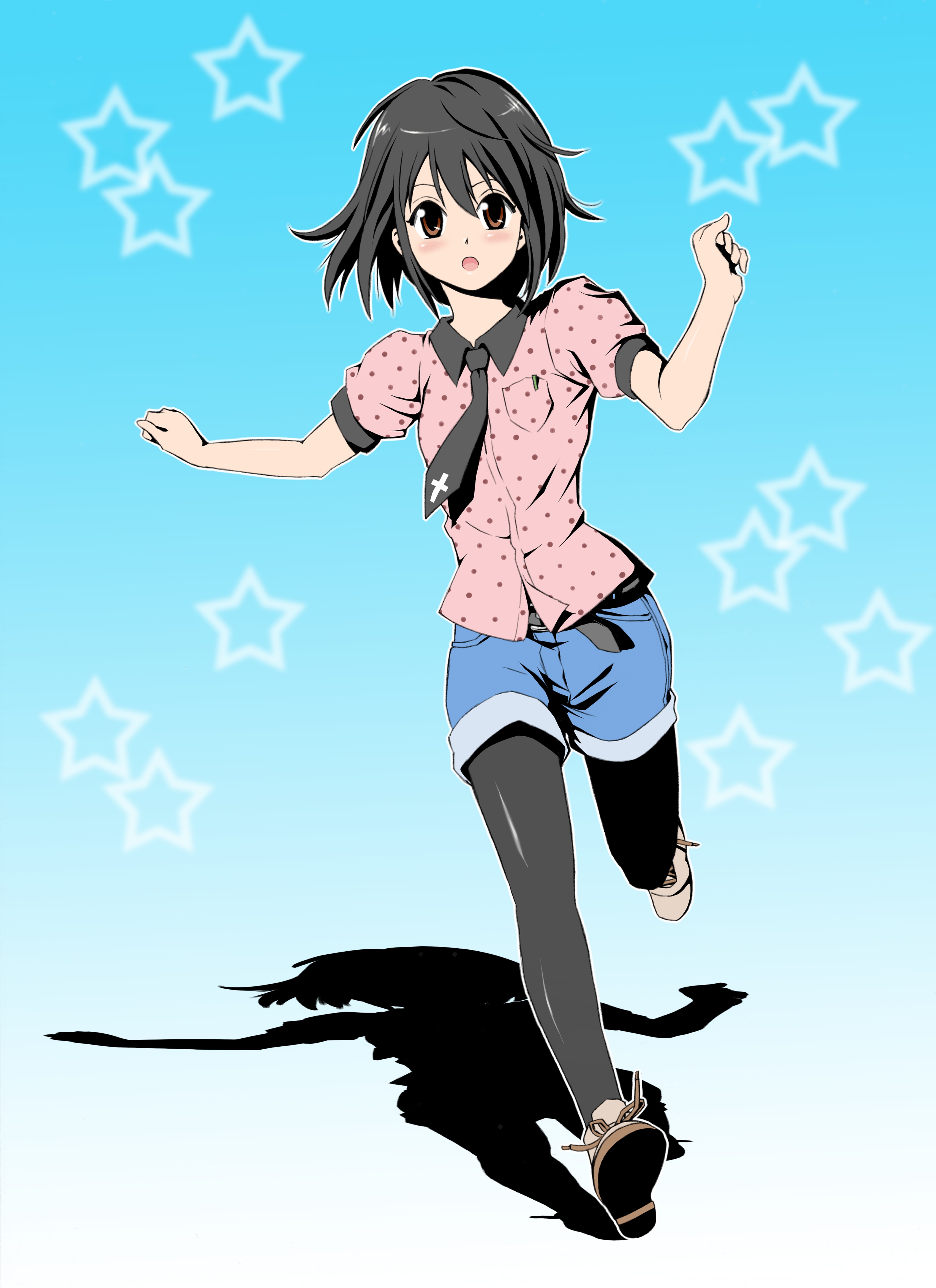 少女插画图片壁纸