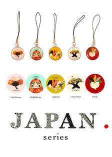 JAPAN Strap插画图片壁纸