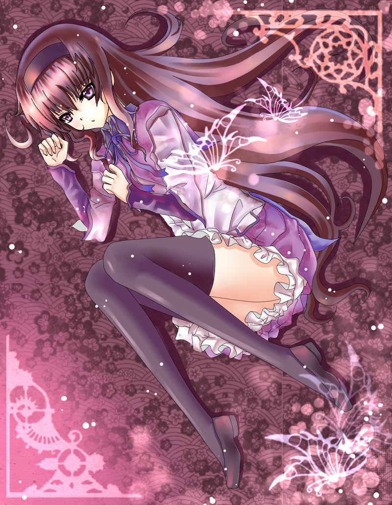 黑长直晓美焰魔法少女小圆