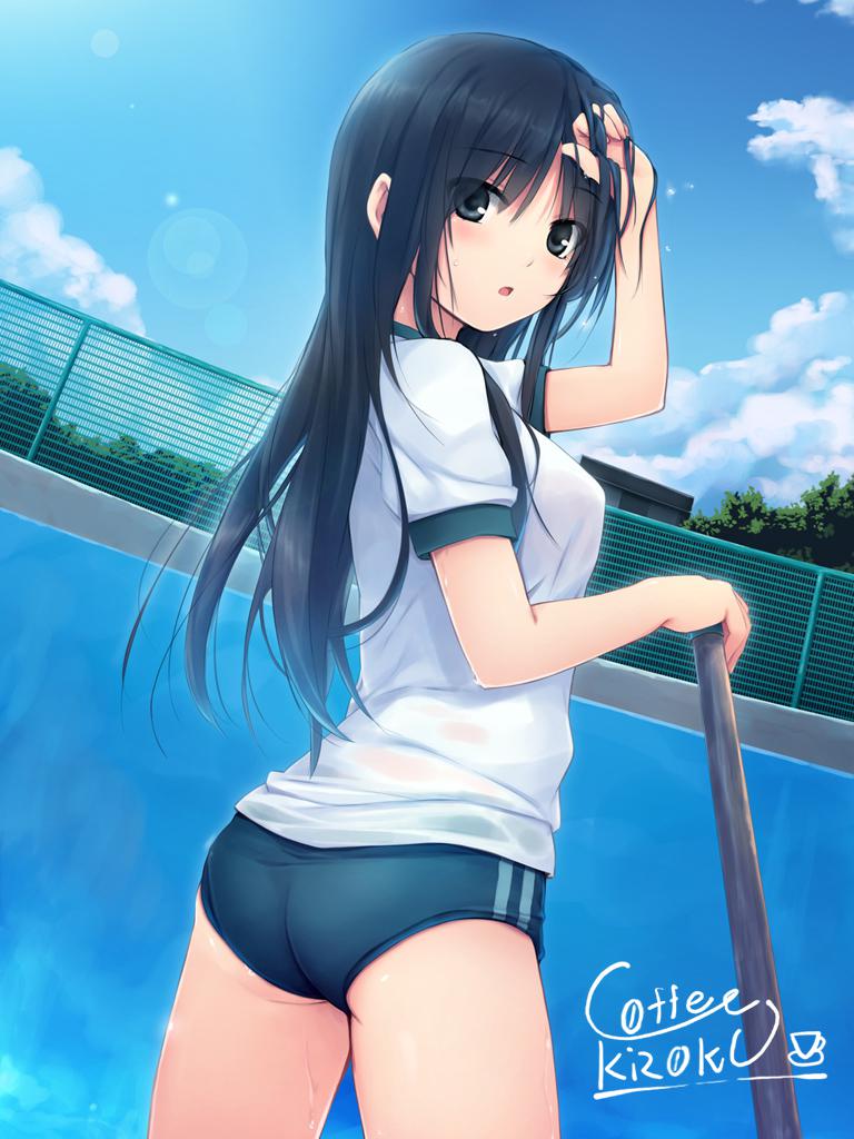 清理游泳池-CURE GIRL竖图