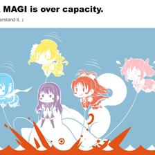 PUELLA MAGI is over capacity.插画图片壁纸