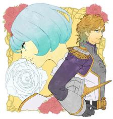 公主与骑士插画图片壁纸