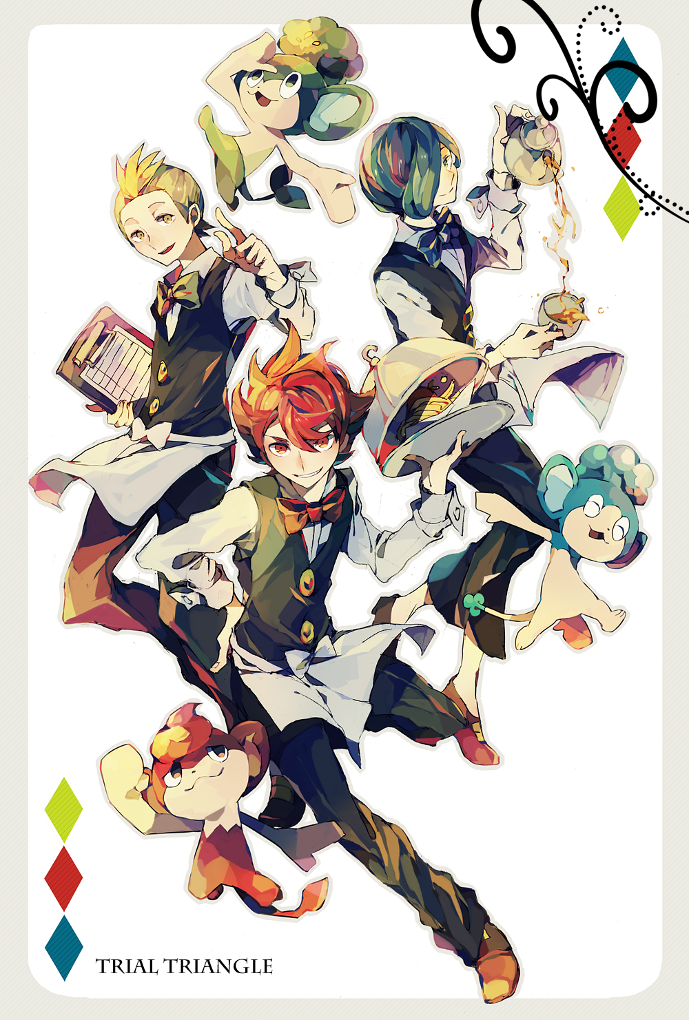 试验-三角插画图片壁纸