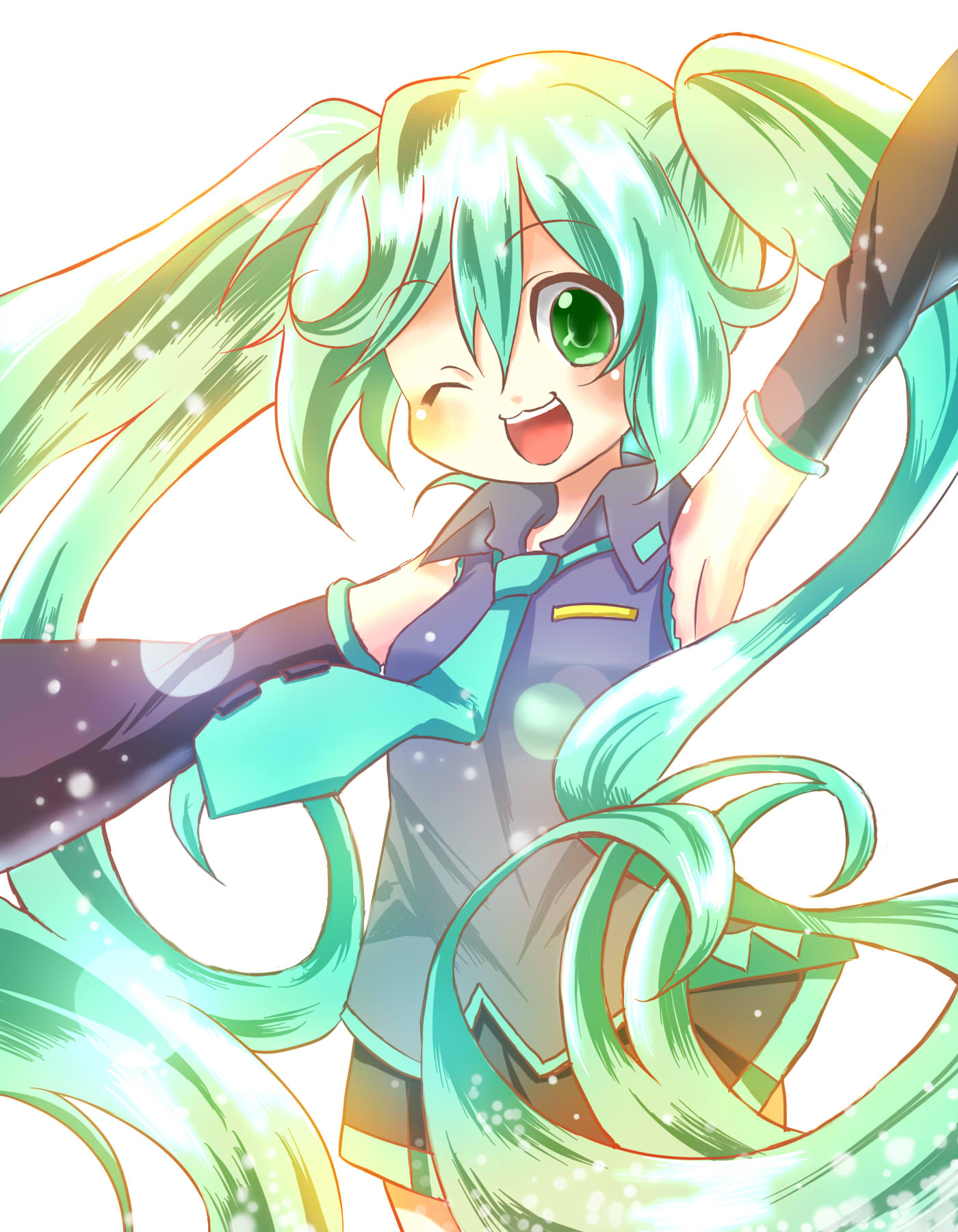 初音插画图片壁纸