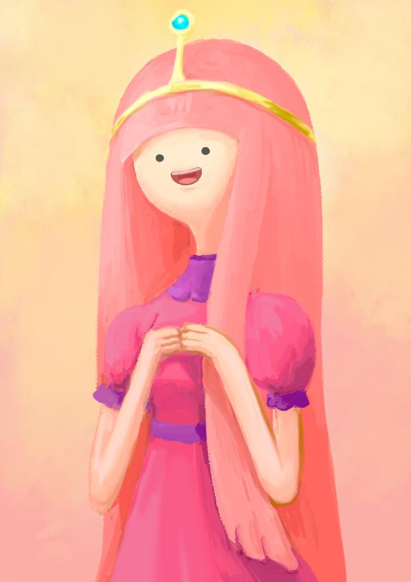 Princess Bubblegum插画图片壁纸