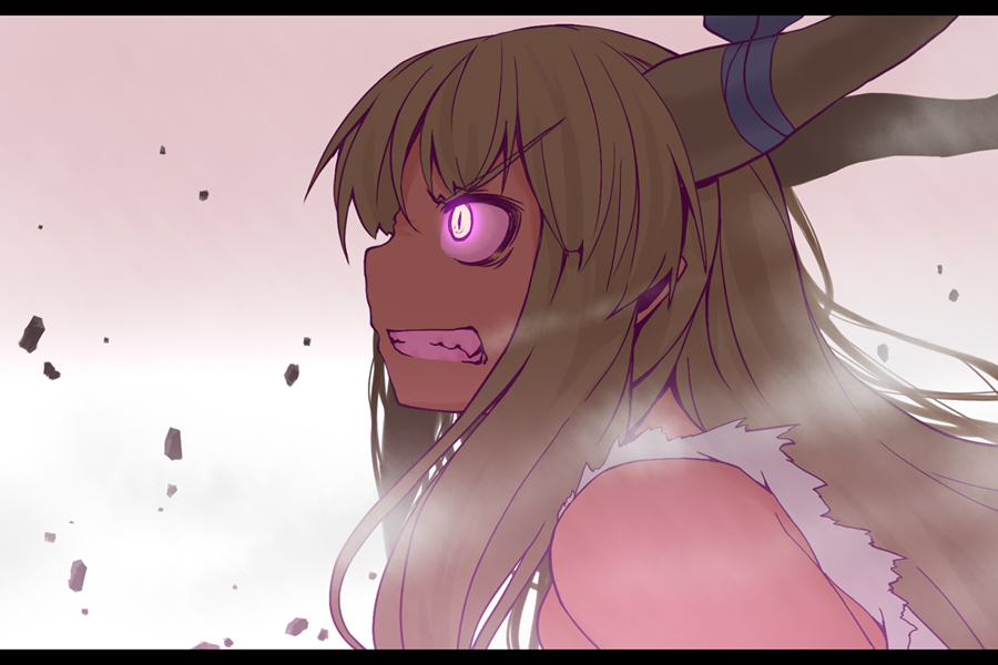 萃香好像生气了东方project伊吹萃香