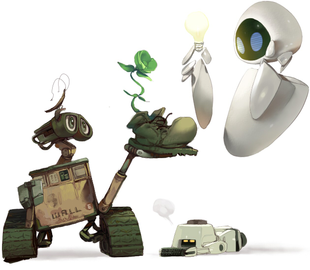WALL・E插画图片壁纸