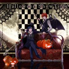 【歌里】Halloween ShowTime插画图片壁纸