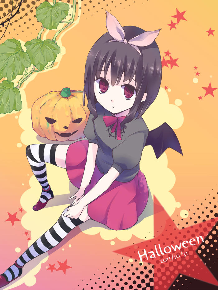 Halloweeen插画图片壁纸