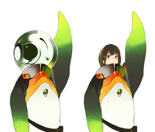 企鹅型宇航服-原创何これかわいい