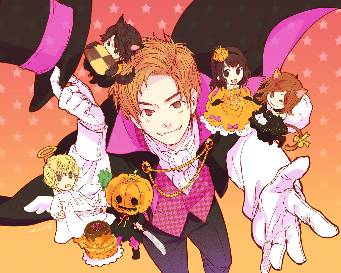 Trick or Treasure!!插画图片壁纸